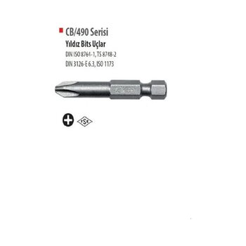 Cetaform Ph2x110 Mm Mıknatıslı Bits Uçlu Yıldız Tornavida Ucu