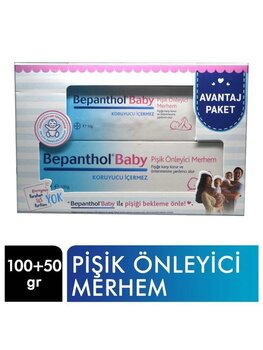 Bepanthol Baby Pişik Önleyici Merhem 100g+50g Set
