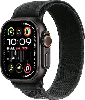 Apple Watch Ultra 2 GPS + Cellular 49 mm Trail Loop Siyah Titanyum Akıllı Saat