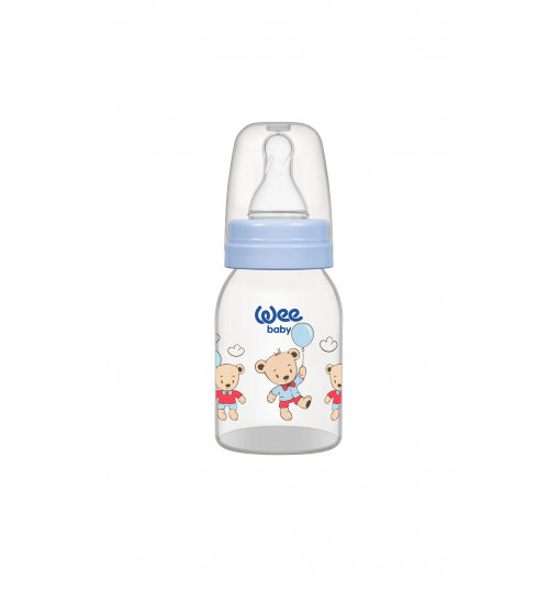 Wee Baby 877 Cam Biberon 125 Ml Mavi