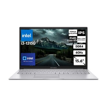 Asus Vivobook 15 I3-1315u 40gb 4 Tbssd Uhd Graphics Fhd 15.6" Windows 11 Home X1504va-Nj720at40