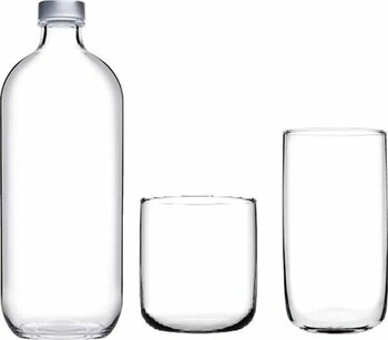 Paşabahçe Iconic Su Bardak Su Meşrubat Bardağı Seti Su Şişeli 13
