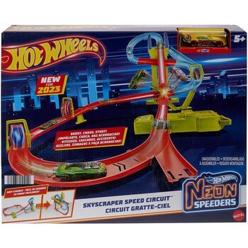 Bisepetim HPC07 Hot Wheels Neon Yarışlar Çoklu Yarış Heyecanı Pist Seti - Renksiz