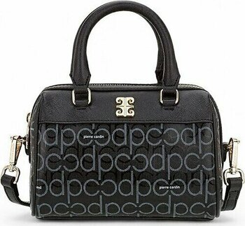 Pierre Cardin 05PC24Y539-PMN Monogram Siyah Kadın El Çantası