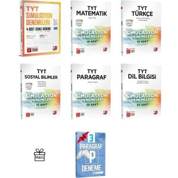 3D Yayınları TYT Genel Matematik Türkçe Sosyal Paragraf Dil Bilgisi Simülasyon Deneme