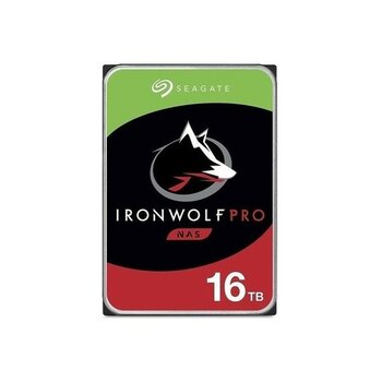 Seagate 3.5" 16 Tb Ironwolf Pro New ST16000NT001 Sata 3.0 7200 Rpm Harddisk