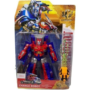 Transformers Dönüşebilen Robot Optimus-Prime  Transformers Araba Autobot Optimus-Prime - 11-Kırmızı