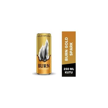 Burn Gold Spark Enerji Içeceği 250 ml  (  12  Adet  )