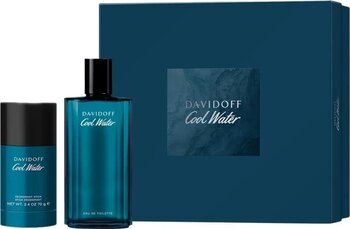 Davidoff Cool Water EDT 75 ml+Deostick 70 g Erkek Parfüm Seti