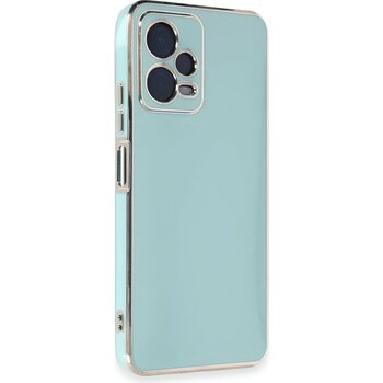 Xiaomi Redmi Note 12 Pro 5g Kılıf Parlak Tasrım Kamera Korumalı Ultra Yumuşak Esnek A+ Kalite Kapak - Açık Yeşil