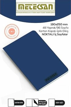 Mavi 19x25 Cm Ebat Not Defteri Antrasit