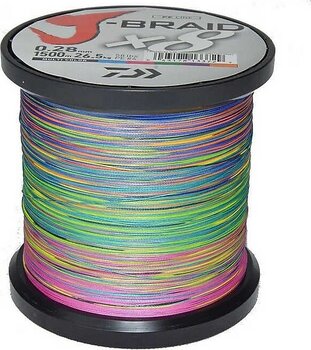 Daiwa J-Braid 8X 1500 m 0.35 mm 36 kg Multicolor İp Misina