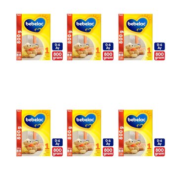 Bebelac 1 Devam Sütü 800 G 6 Adet