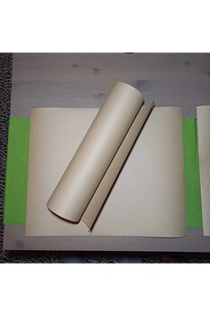 3DTÜKETİM Kağıt Rulo 100 Yaprak - Çok Amaçlı Kağıt Rulo - Kraft Kağıt -100 Adetlik- 40x50 Cm Kopartmalı