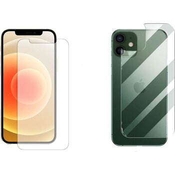 Microcase Iphone 11 Ön Arka Set Tempered Glass Cam Koruma