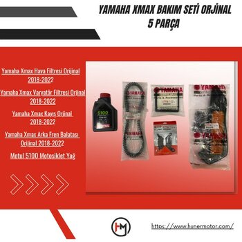 Yamaha Xmax Bakım Seti 5 Parça 2018-2022 - Bakım Set