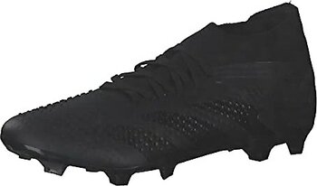 adidas Unisex Yetişkin Predator Accuracy.2 Fg Krampon, Cblack/Cblack/Ftwwht, 41 1/3