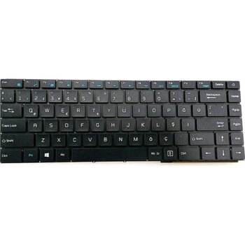 Casper Uyumlu Nirvana C350 Notebook Klavye Laptop Tuş Takımı - Ver.1