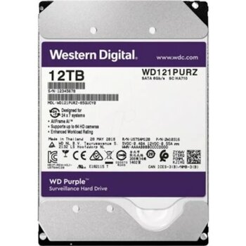 Wd Wd121purp 12 Tb Purple 3.5’’ 256 Mb Hard Disk