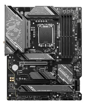 Msı Z790 Gamıng Plus Wıfı Intel Z790, Lga1700, Ddr5, 7200Mhz(Oc), Pcı-E 5.0, 2.5G Lan, Wı-Fı 6E, Bt 5.3, Atx Anakart