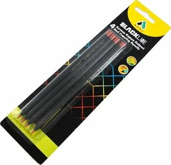 Adel Blackline 4 Adet Kırmızı Kopya Kalemi