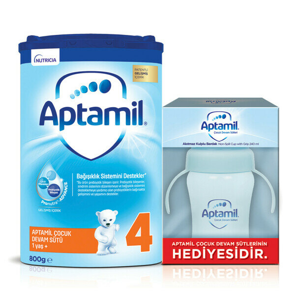 Aptamil 4 Devam Sütü 800 gr Suluk Hediyeli