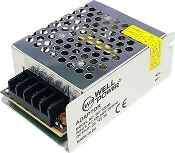 WellPower 12Volt 3Amper Metal Kasa Adaptör