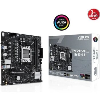 Asus Prime B650M-F AMD AM5 DDR5 Micro ATX Anakart