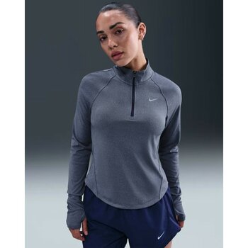 Nike Tempo Dri-Fıt Çeyrek Fermuarlı Kadın Koşu Üstü - M - Lacivert