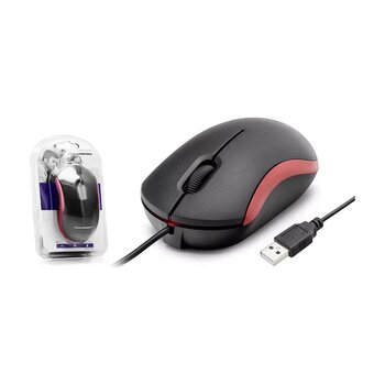 Hadron HDX3255 Mavi - Siyah 3 Tuş Kablolu USB 1200 DPI Mouse