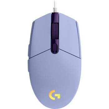 Logitech G G203 Lightsync Kablolu Oyun Mouse 8000 DPI Sağ El Kullanımı İçin RGB Aydınlatmalı - Lila