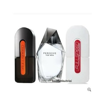Avon Full Speed Erkek Parfüm 75 Ml+Perceive+Full Speed Süpersonic