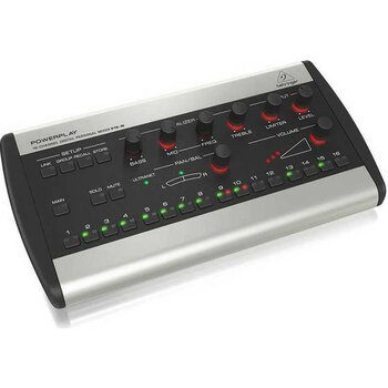 Behringer P16-M 16-Kanal Kişisel In-Ear Monitör Gümüş Renkli Üstün Ses Kalitesi ile