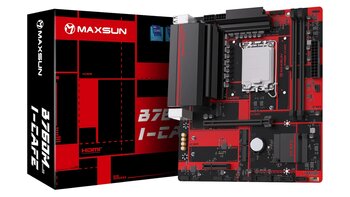B760m I-Cafe Lga1700 Ddr5 6400 Mhz M.2 Hdmi Matx Intel Anakart