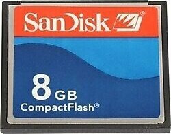 Sandisk 8 GB Compact Flash Hafıza Kartı