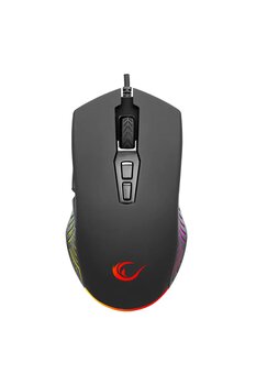 Rampage SPEAR V2 FULL RGB 12800 DPI Siyah 7D Makrolu Gaming Oyuncu Mouse