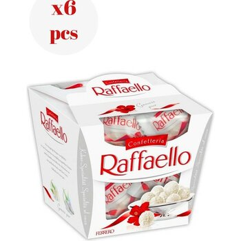Ferrero Rocher Ferrero Raffaello 150 gr x 6 Adet