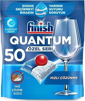 Finish Quantum Özel Seri 50'li Bulaşık Makinesi Tableti 520 G 3 Adet