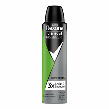Rexona Men Clinical Protection Erkek Sprey Deodorant Confidence 96 Saat Koruma 150 ml