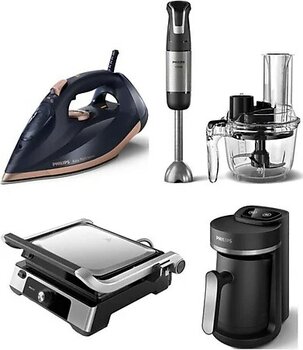 Philips DST7510/80, HD6301/90, HDA150/61, HR2695/01 Çeyiz Seti