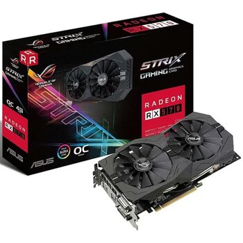 ASUS ROG-STRIX-RX570-O4G-GAMING GDDR5 256bit Ekran Kartı
