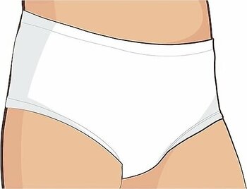 CARETEX Hafif Emici,antialerjik,yıkanabilir,sıvı Geçirmez Erkek Çocuk Emici Külot Beyaz 7-8 Yaş