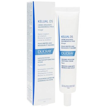 Ducray Kelual Ds Hassas Ciltler İçin Su Bazlı Yağsız Nemlendirici Yüz Bakım Kremi 40 Ml