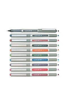 UNİ-BALL Roller Kalem Eye Fine Bilye Uç 0.7 Mm 10 Renk Özel Seri