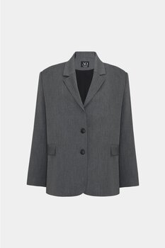 Açelya Okcu Premium KYBELE Boyfriend Dokuma Ceket 44 Beden