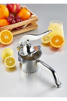 Violet Manuel Döküm Meyve Narenciye Sıkacağı Portakal Sıkacağı Kollu Sebze Meye Suyu Sıkma Aleti