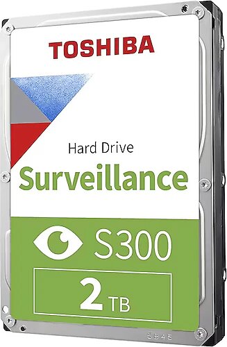 Toshiba S300 Surveillance 2 TB Harddisk