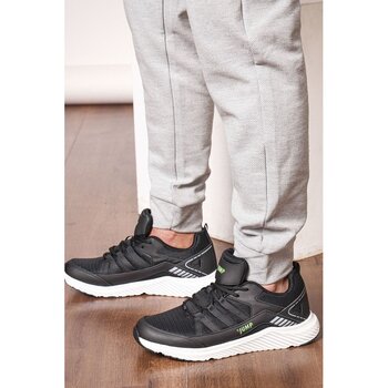 Jump 24865 Çocuk Spor Ayakkabı Siyah/yeşil Siyah 37