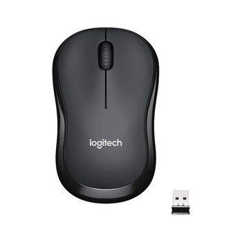 Logitech M221 Sessiz Kablosuz Optik Mouse Siyah