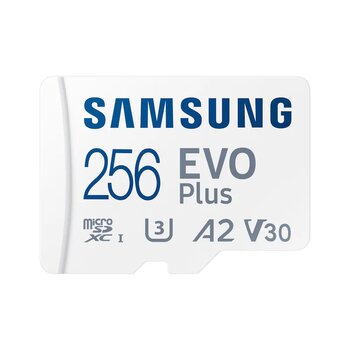 Samsung Evo Plus Mb-mc256sa/tr 256 Gb Micro Sd Hafıza Kartı
